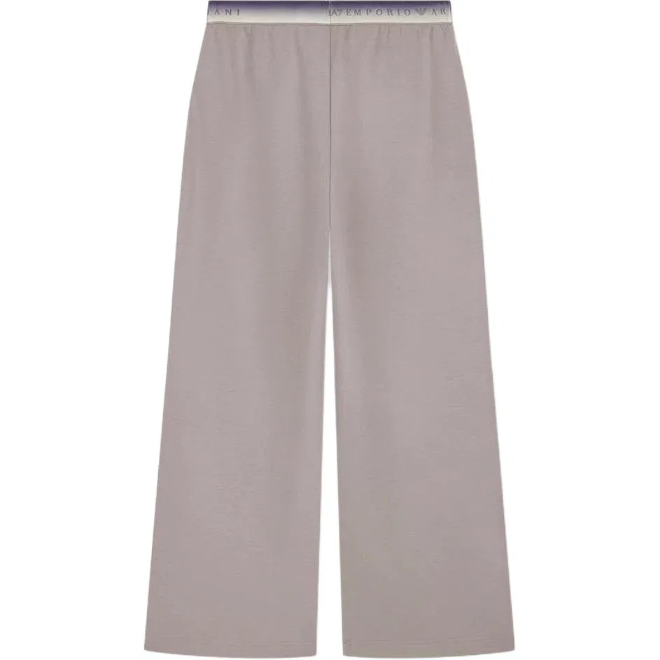 Женские спортивные брюки свободного кроя EMPORIO ARMANI, Taupe — фото 3