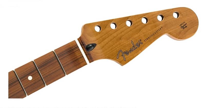

Новый гриф Fender из жареного клена Stratocaster в форме буквы "C" Pau Ferro накладка на гриф, 21 лад Stratocaster Neck