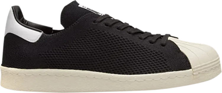 

Кроссовки Adidas Superstar 80 Primeknit 'Black White', черный