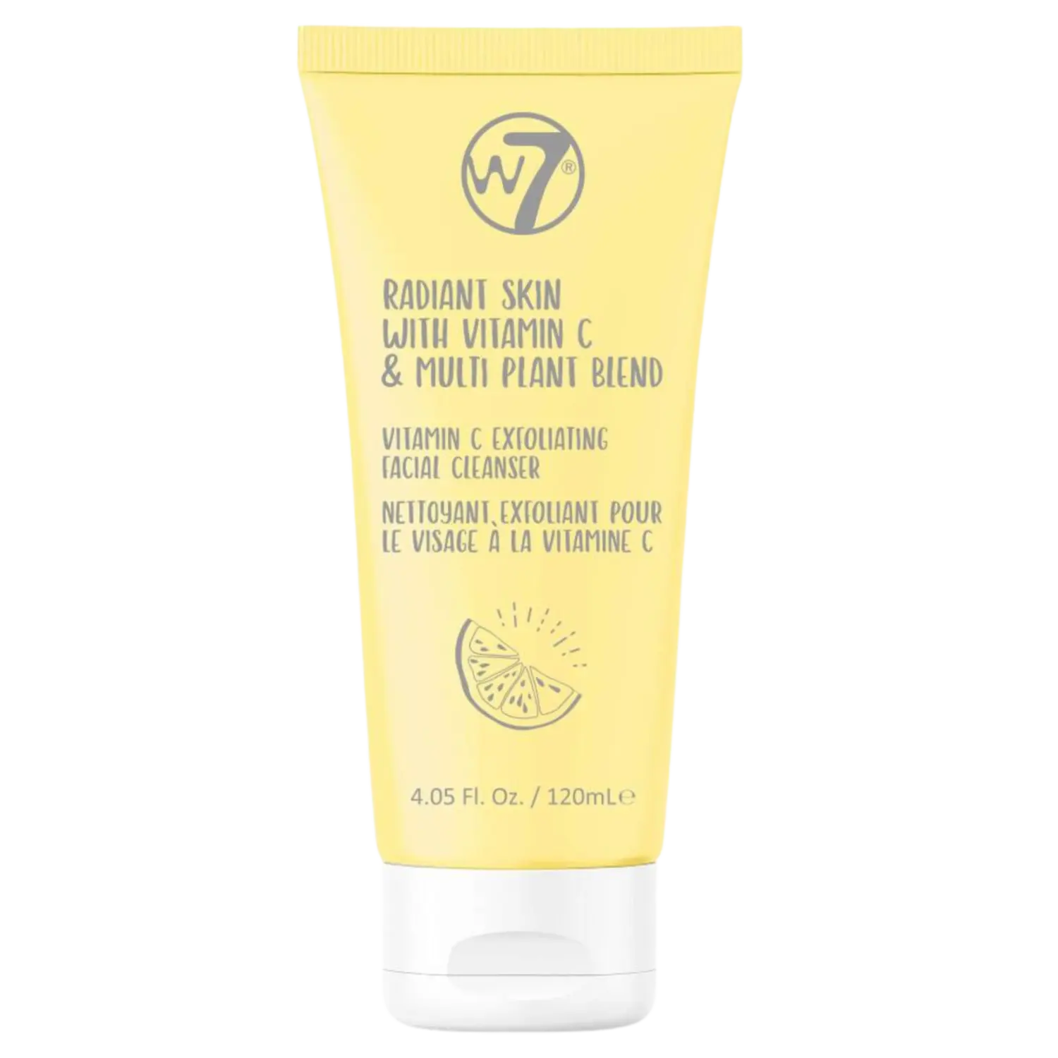 

W7 Radiant Skin гель для умывания пилинг с витамином С, 120 мл