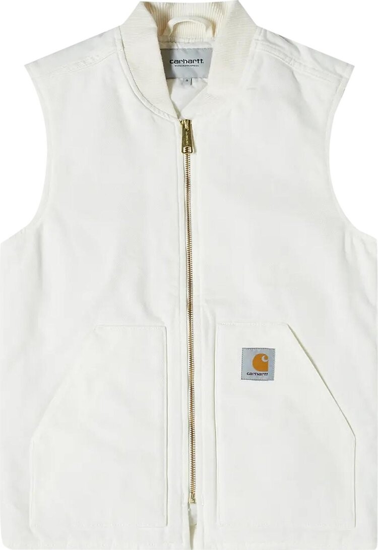 

Жилет Carhartt WIP Classic Vest 'Wax Rinsed', кремовый