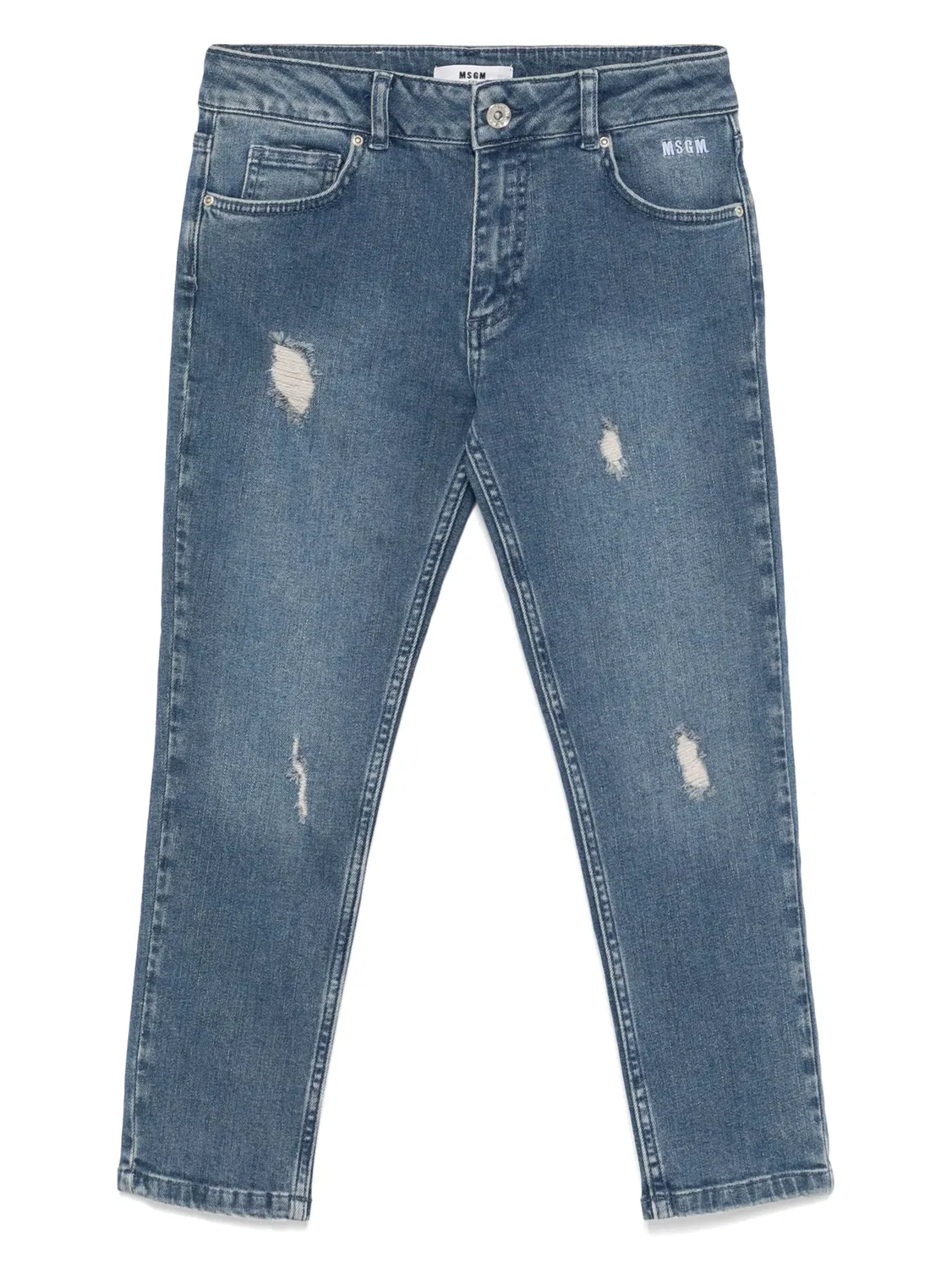 Слимыe Джинсы MSGM, синий
