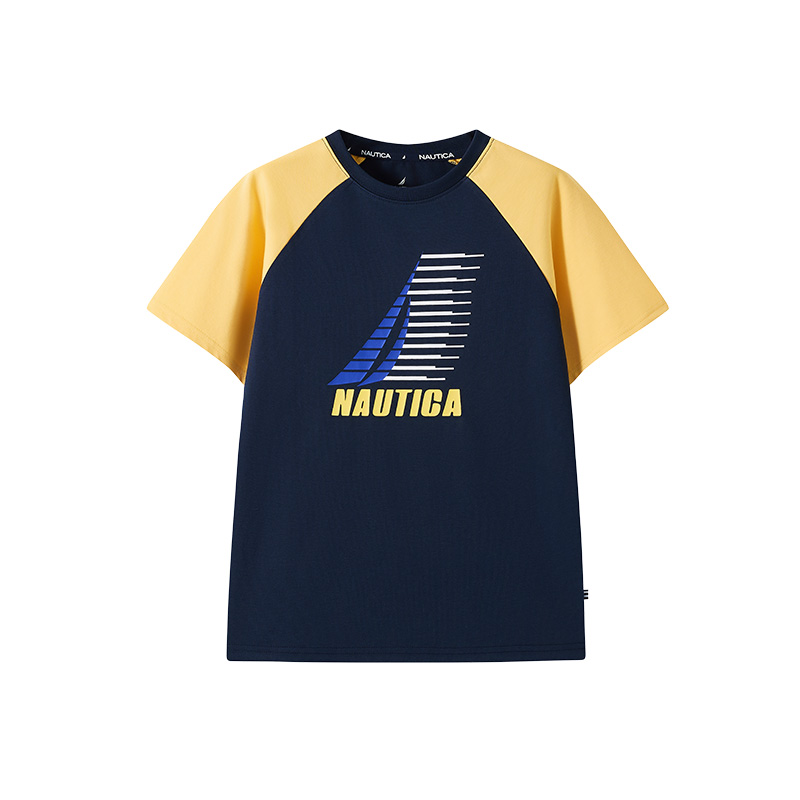 Футболка для детей 3-7 лет NAUTICA, темно-красный — фото 2