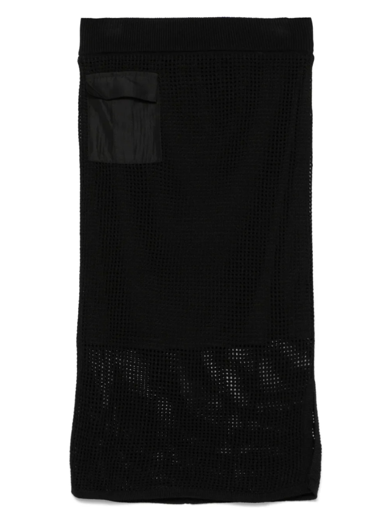 

Юбка миди крючком DKNY, черный