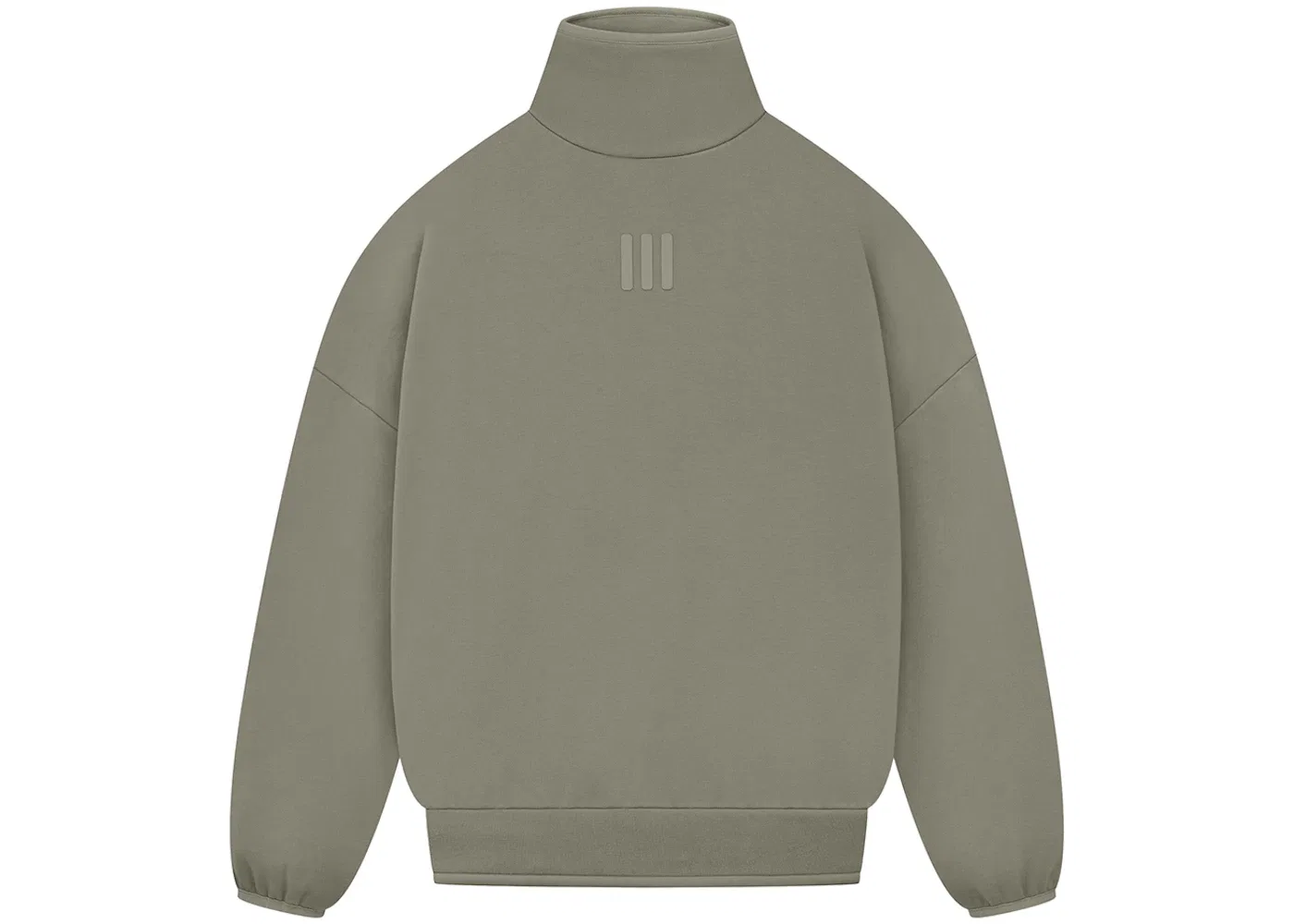 Мужской свитшот с высоким воротом Mockneck Fear of God, Clay