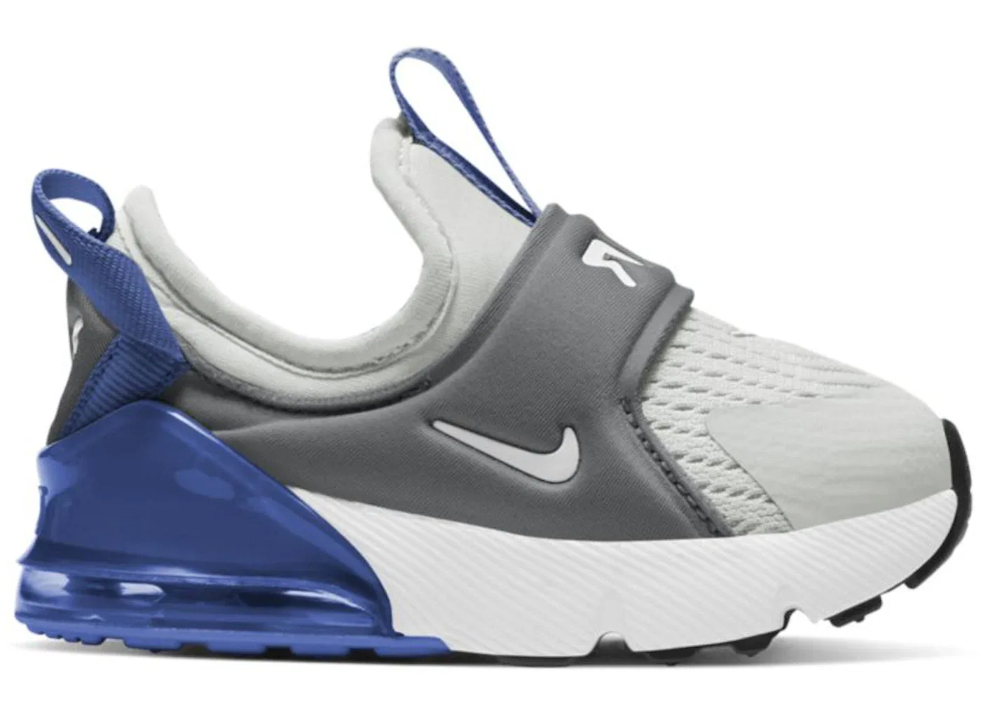 Детские кроссовки Lifestyle Nike Air Max 270 Extreme, Grey Fog Iron Grey Game Royal White