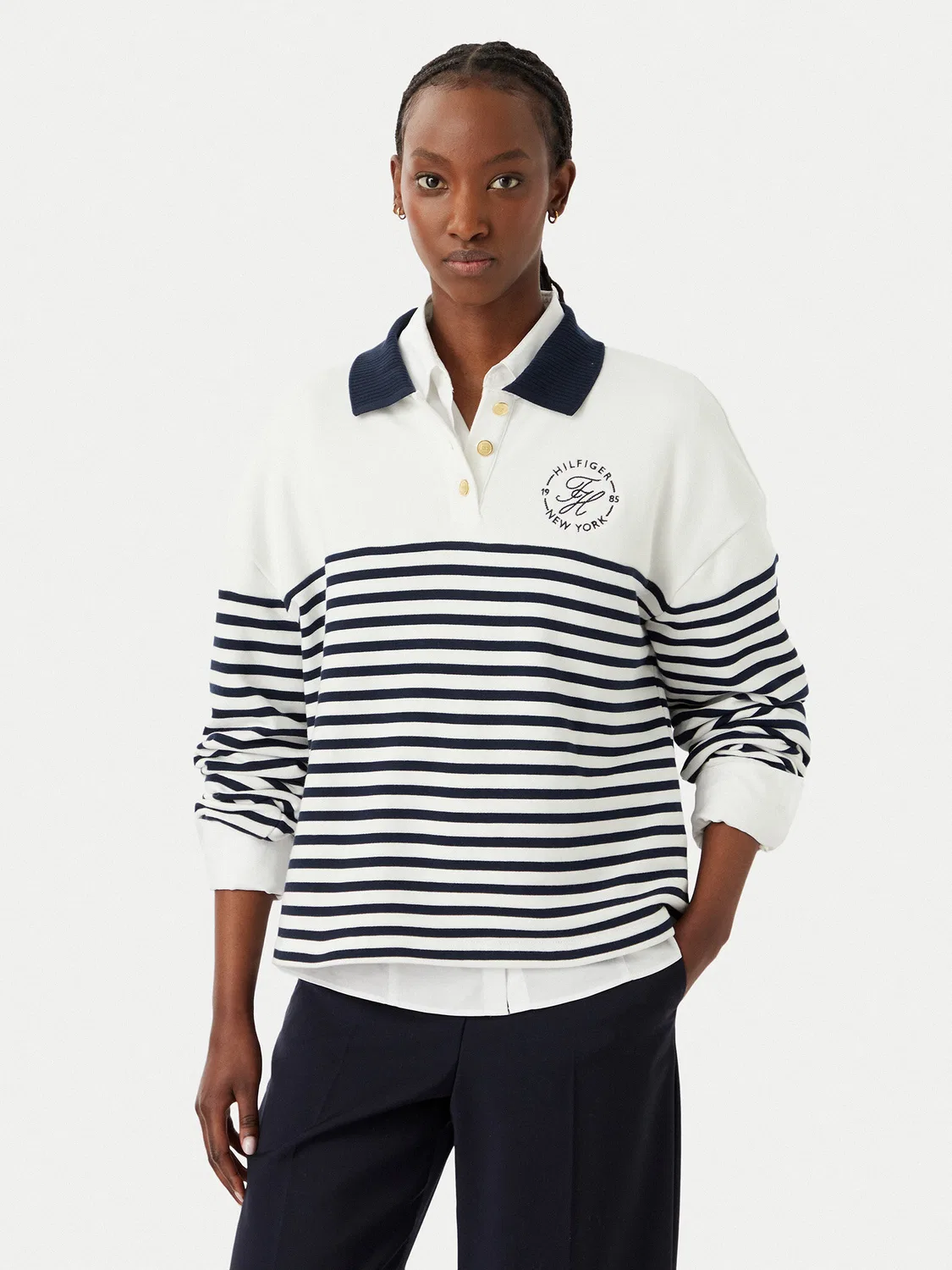 Женская толстовка стандартного кроя Tommy Hilfiger, белый