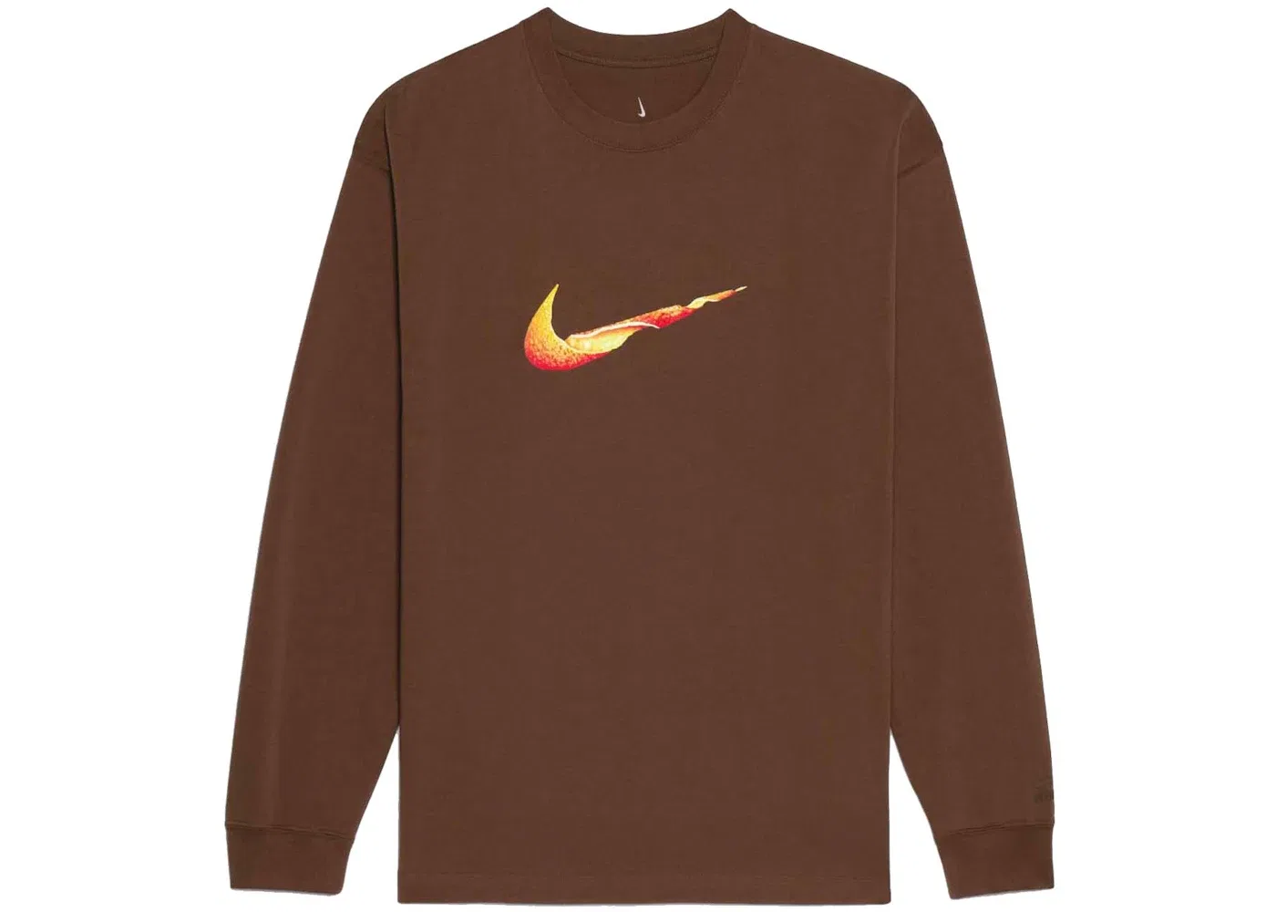 Футболка с длинным рукавом Le T-Shirt Manches Longues Orange Jacquemus, Brown