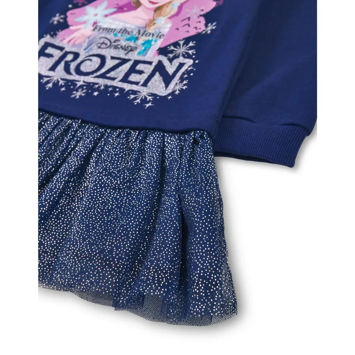 Детское платье для девочек Frozen Elsa Dress Disney, Blue — фото 4