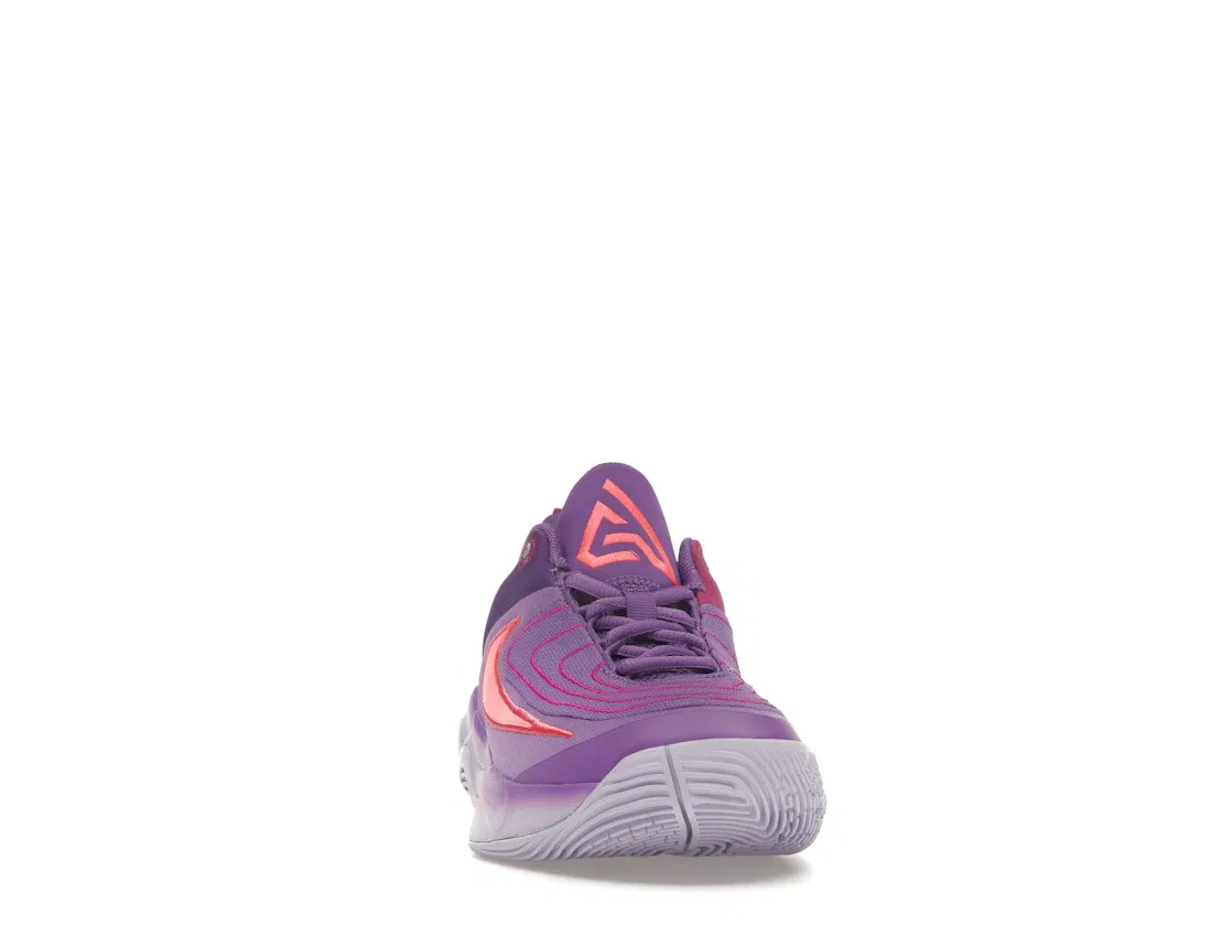 Детские кроссовки для мальчиков Nike Giannis Immortality 4, Black Raspberry/Hot Punch/Hot Fuchsia/Aster Pink — фото 2