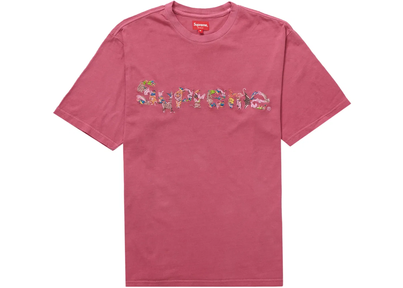 Мужская футболка с принтом Supreme Animal Kingdom Supreme, Magenta