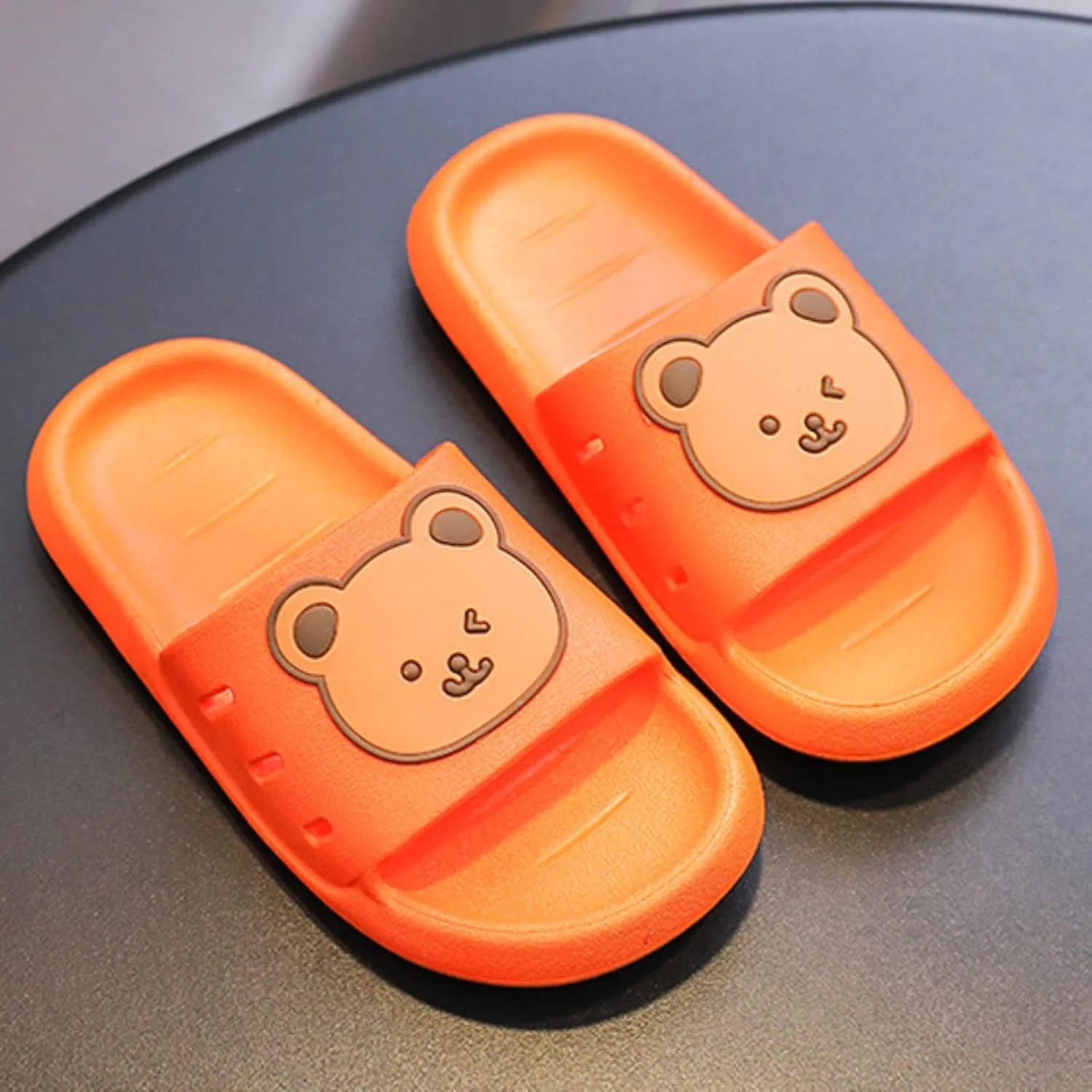 Детские спортивные сандалии с принтом для девочек и мальчиков, Orange — фото 4