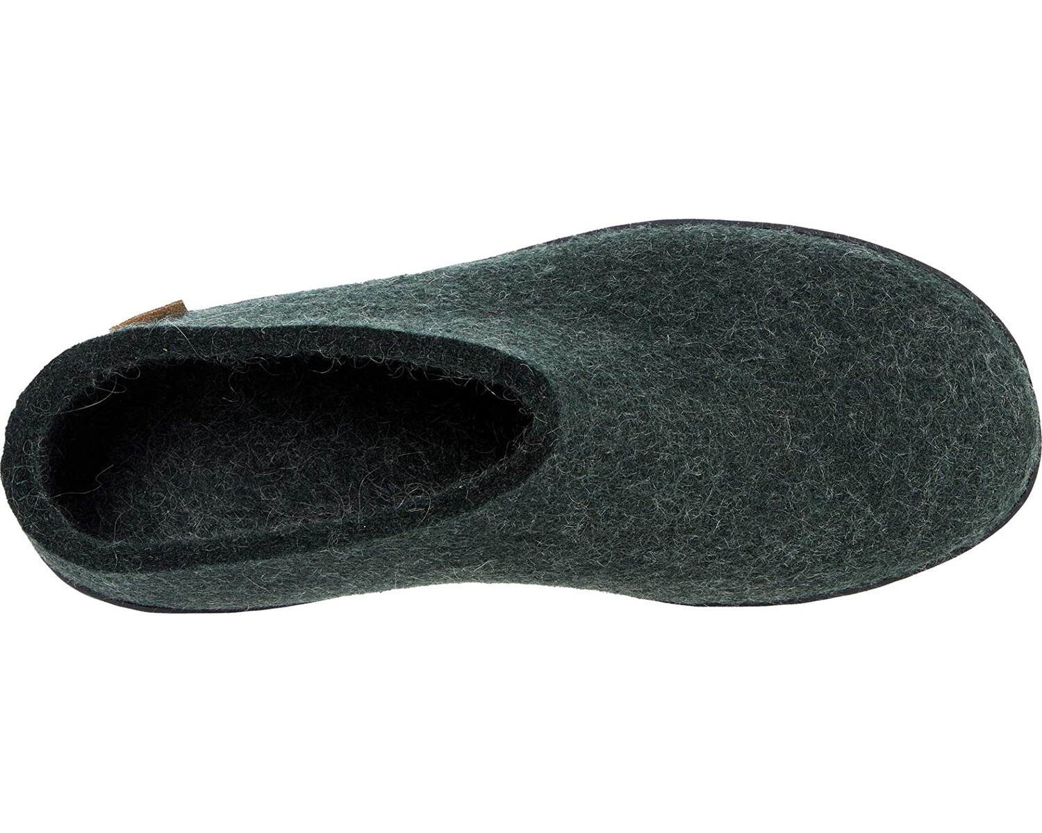 

Слипперы Wool Slip-On Rubber Outsole Glerups, лес