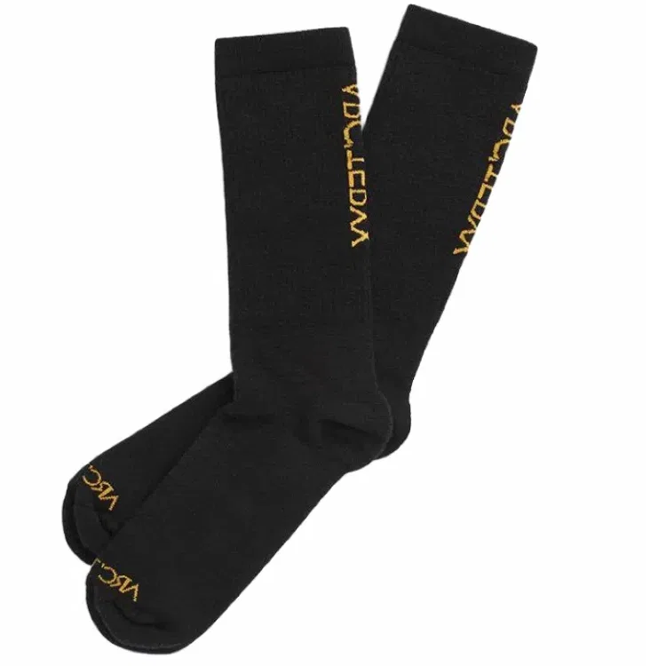 Носки высокие Arcteryx, Black/Quantum/Black