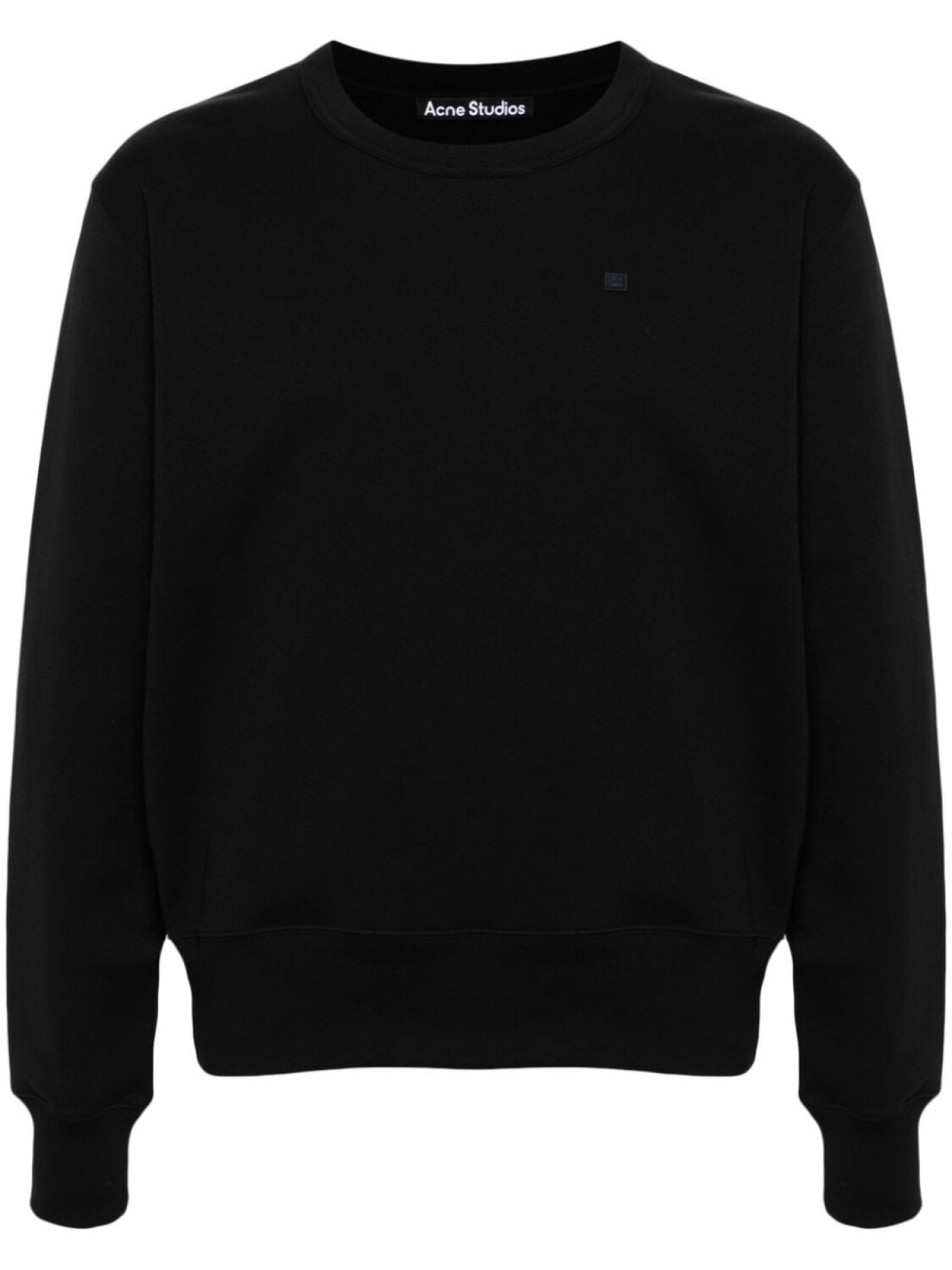 

Acne Studios толстовка с логотипом Face, черный