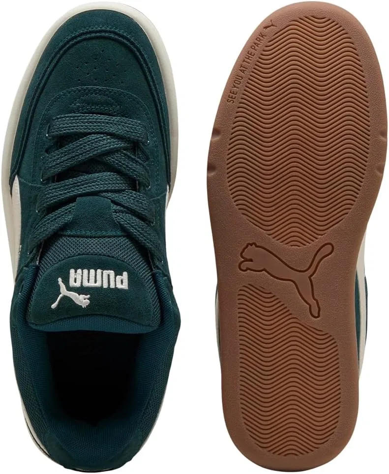 Кроссовки PUMA Unisex Park Lifestyle Sk8 SD, Green Terrain Alpine Snow — фото 4