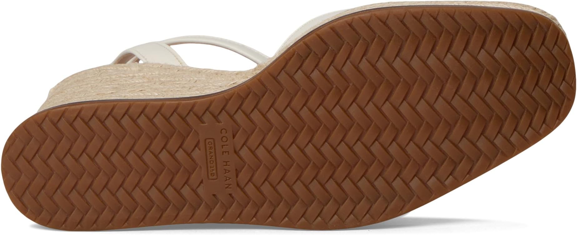 Сандалии Cole Haan Cloudfeel Kyra Espadrille Wedges, цвет Ivory Leather — фото 3