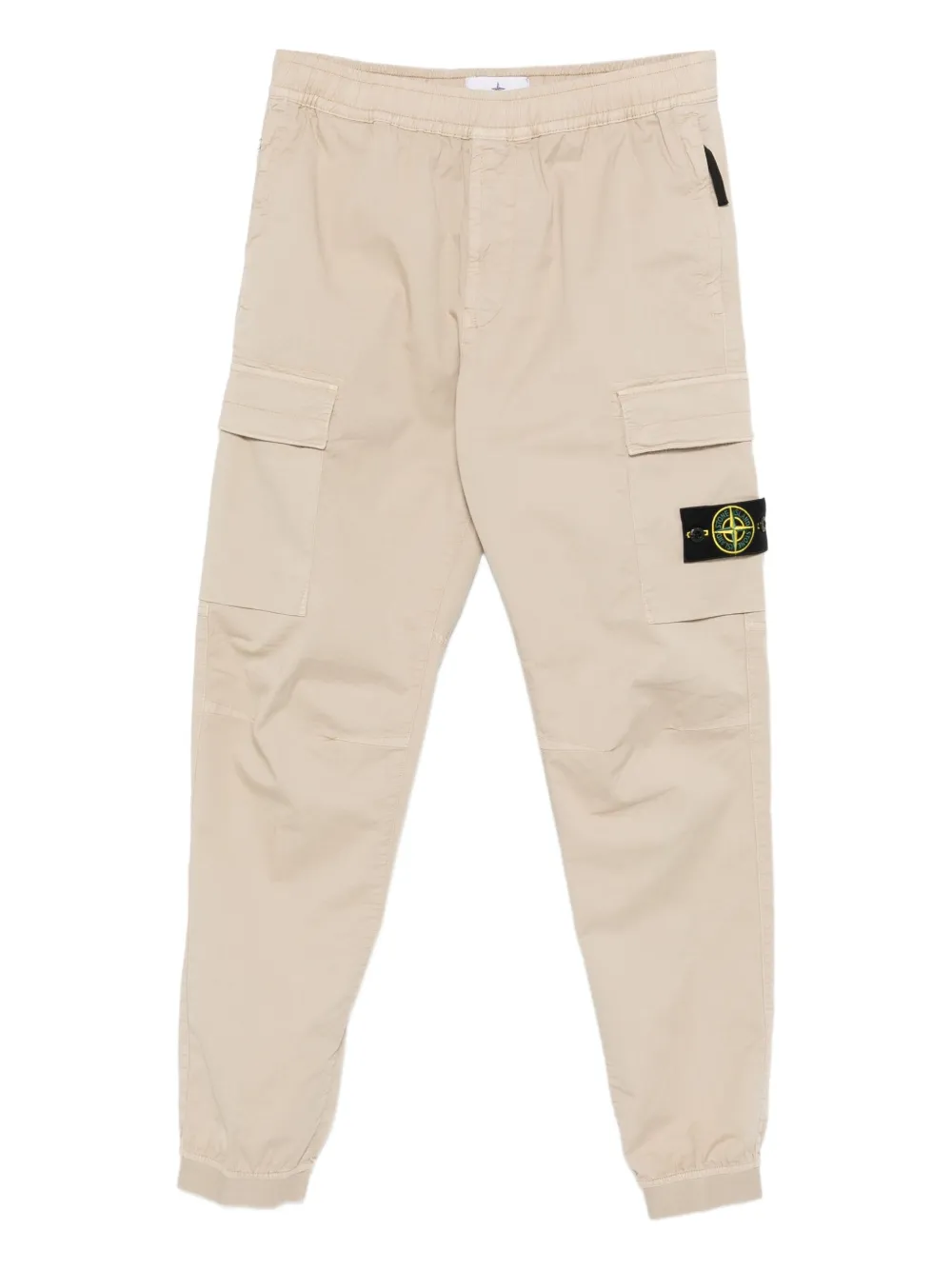 

Брюки с карманами-карго и манжетами Stone Island, нейтральный