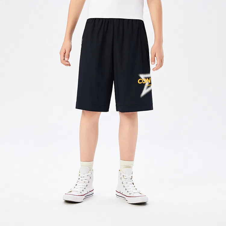 Детские шорты Moderate Converse, Jet Black — фото 3