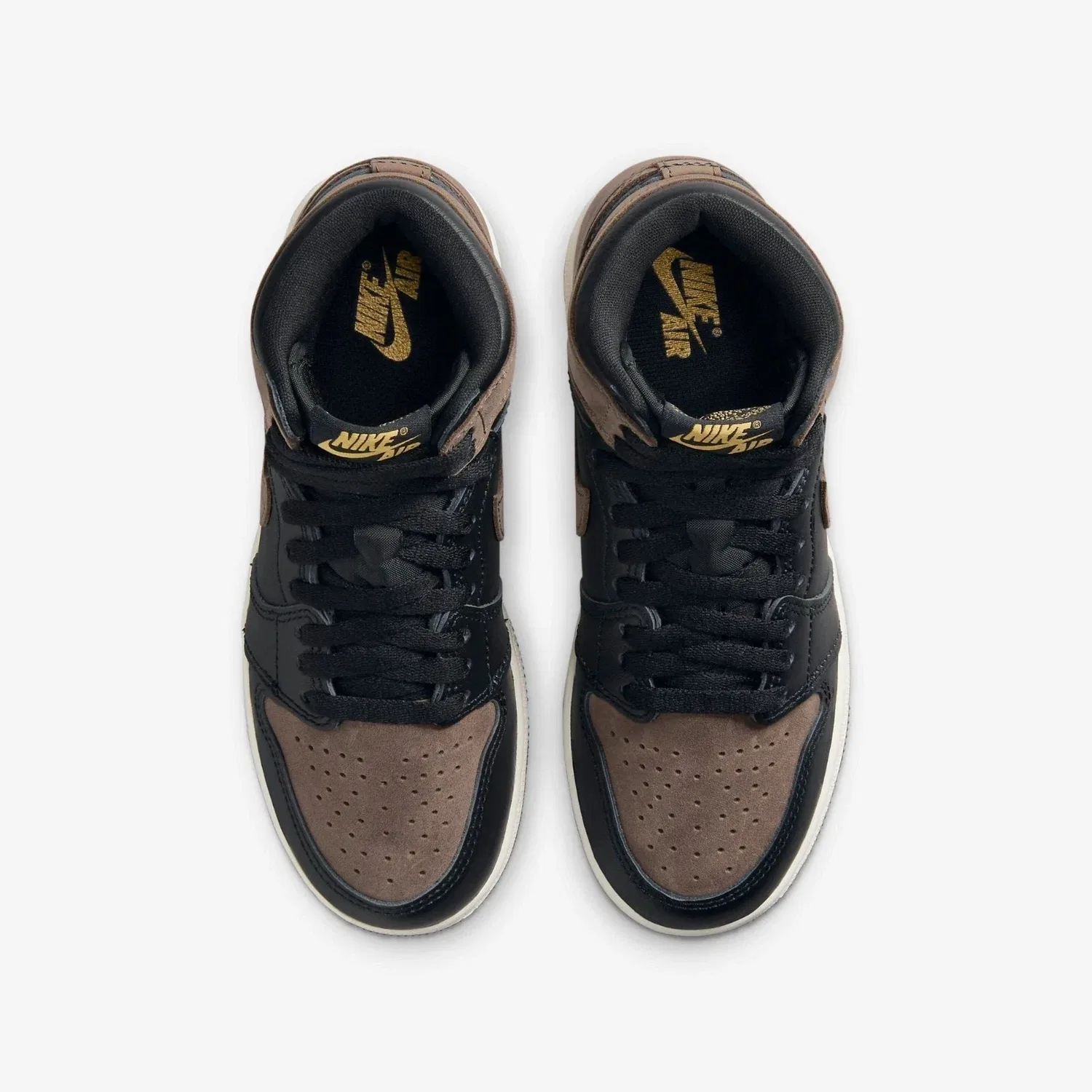 Детские кроссовки Nike Air Jordan Retro High OG FD143, черные, модель HTAT60 — фото 4