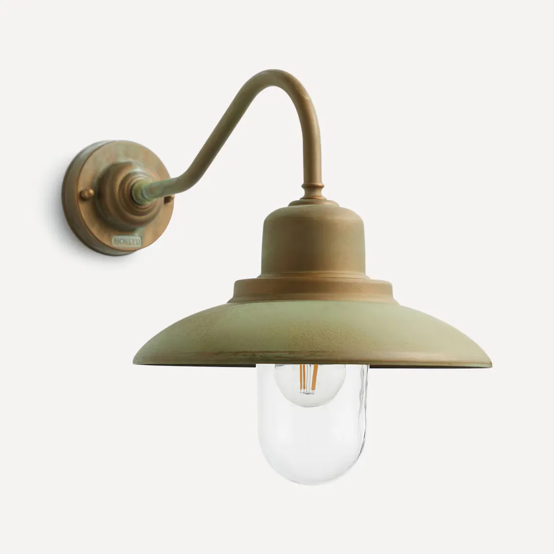 

Настенный светильник Patio Moretti для наружного освещения, латунь