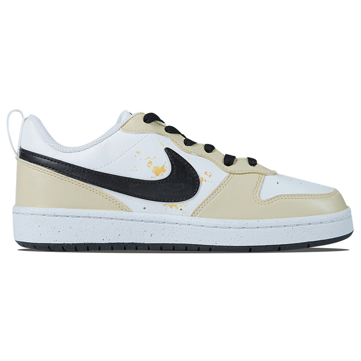 

Кроссовки Nike Court Borough Skateboarding Shoes Women's Low-top Yellow/White, цвет White/Varsity Maize