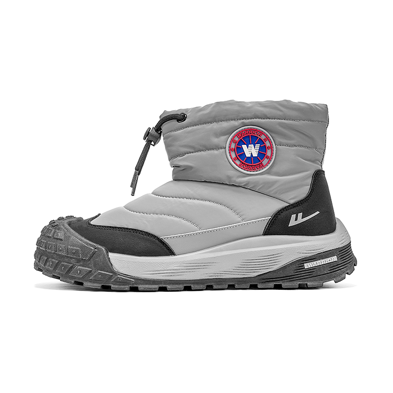 

Утепленные высокие ботинки мужские Thermal Abrasion Resistant Height Increasing WARRIOR, серый