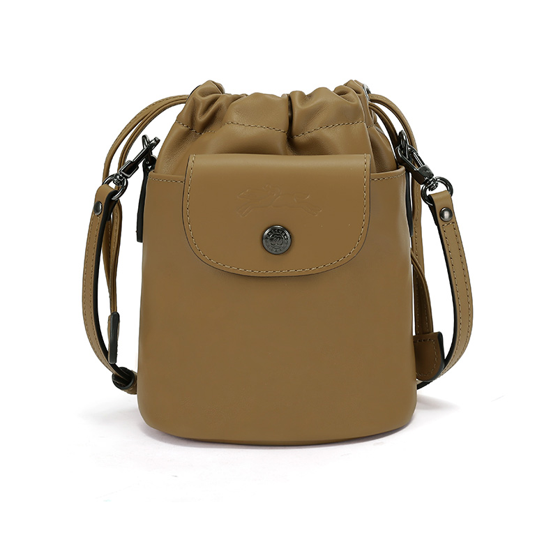 

Сумка-ведро Le Pliage Xtra Regular, кожаная, цвет Tobacco LONGCHAMP, shopping bag set(basic set+shopping bag)