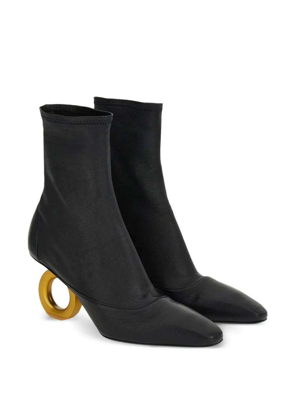 Ferragamo Elina ботильоны на каблуке 70 мм Salvatore Ferragamo, черный — фото 2