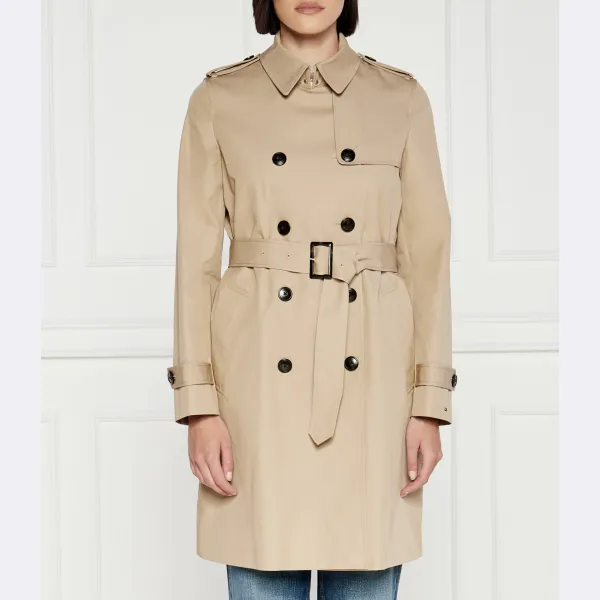 

Тренч Tommy Hilfiger, бежевый