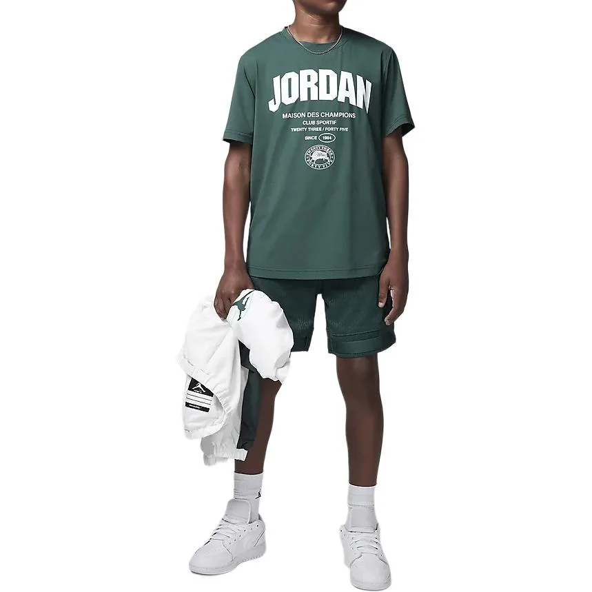 Jordan Футболка oxidation green для детей — фото 4