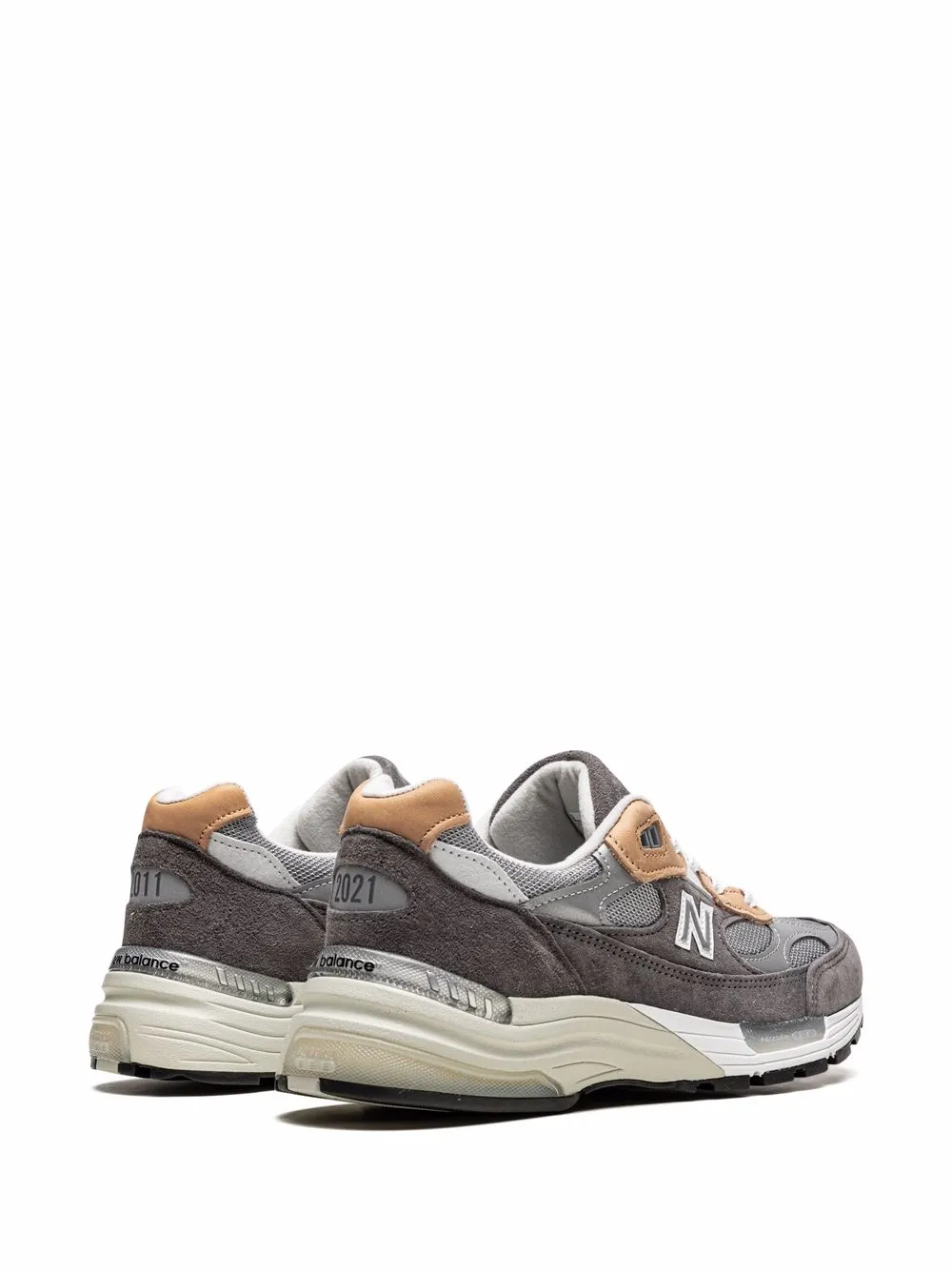 Кроссовки Made in USA 992 из коллаборации с Todd Snyder NEW BALANCE, серый — фото 3
