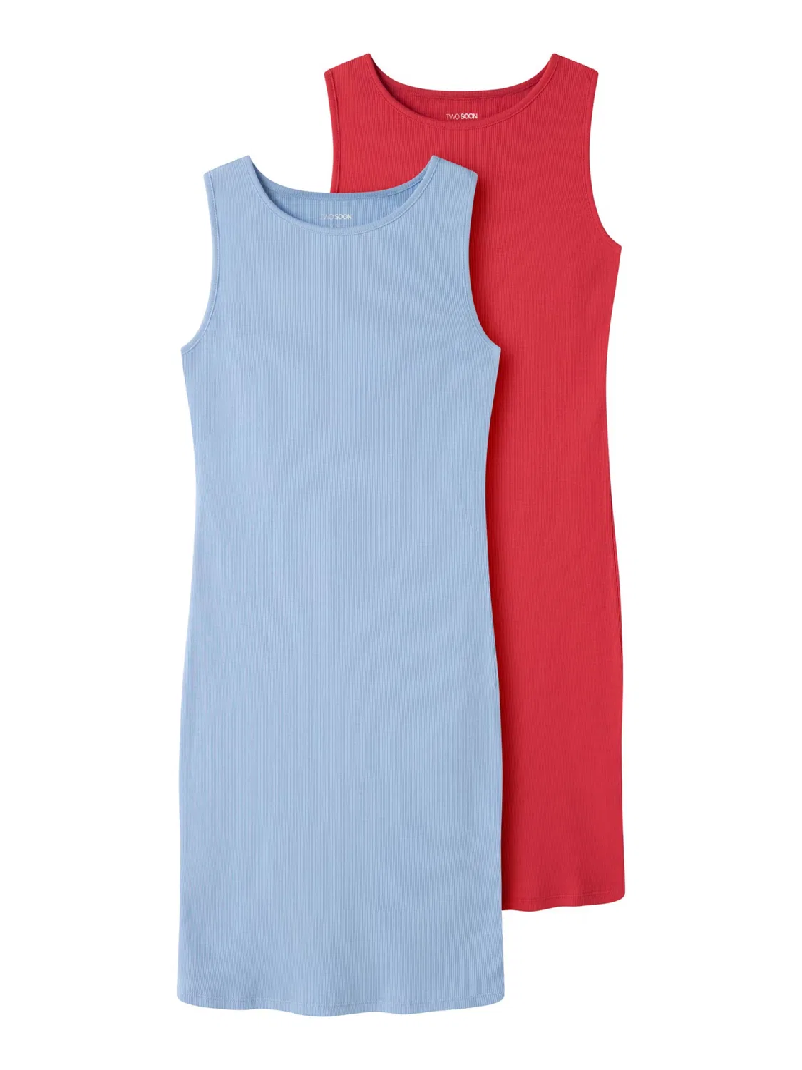 Платье Two Soon, Blue/Red