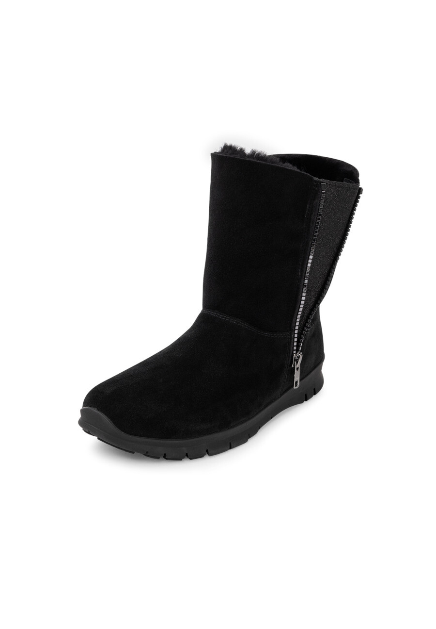 Ботильоны VITAFORM Veloursleder n, черный