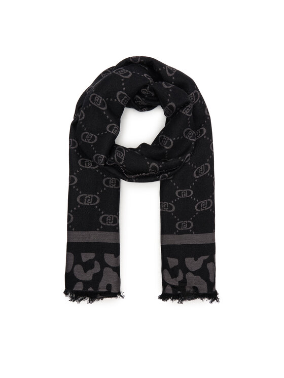 

Шарф Stola Jacquard Mon 2F5040 T0300 Liu Jo, чёрный