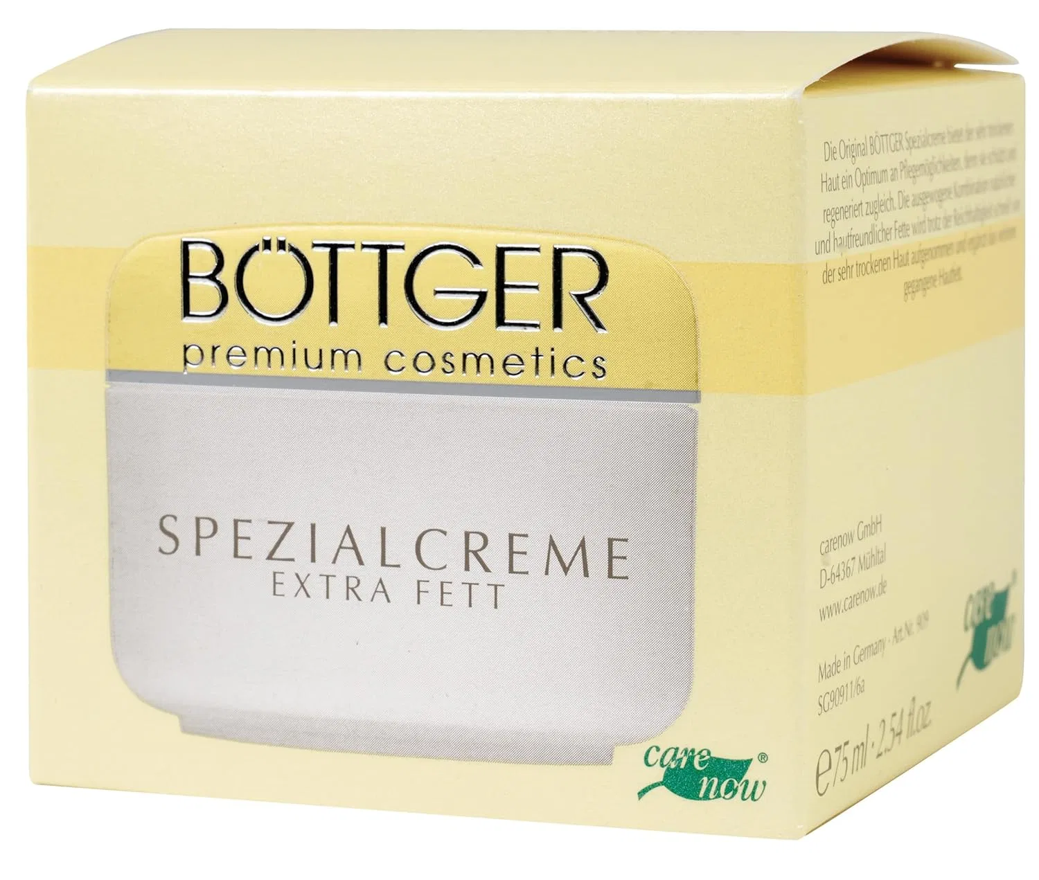 Крем для лица Böttger Premium Cosmetics — «Extra Fat» , от, 75 мл