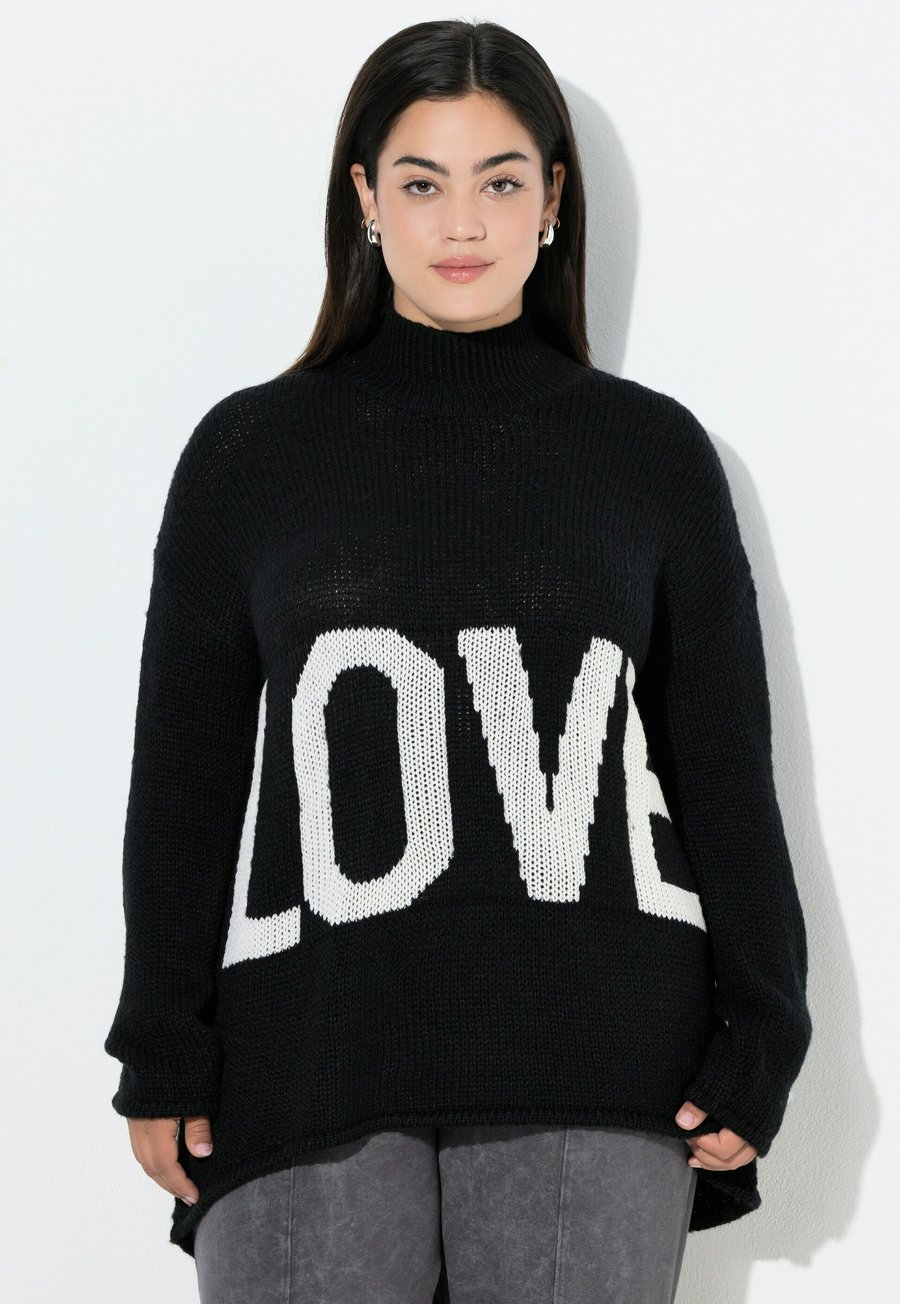 

Джемпер Angel of Style A-LINIE, LOVE-SCHRIFTZUG, Black