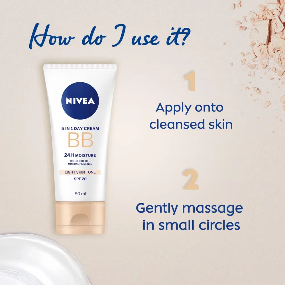 Крем для лица SPF NIVEA Тонирующий увлажняющий дневной с витамином Е и — фото 4