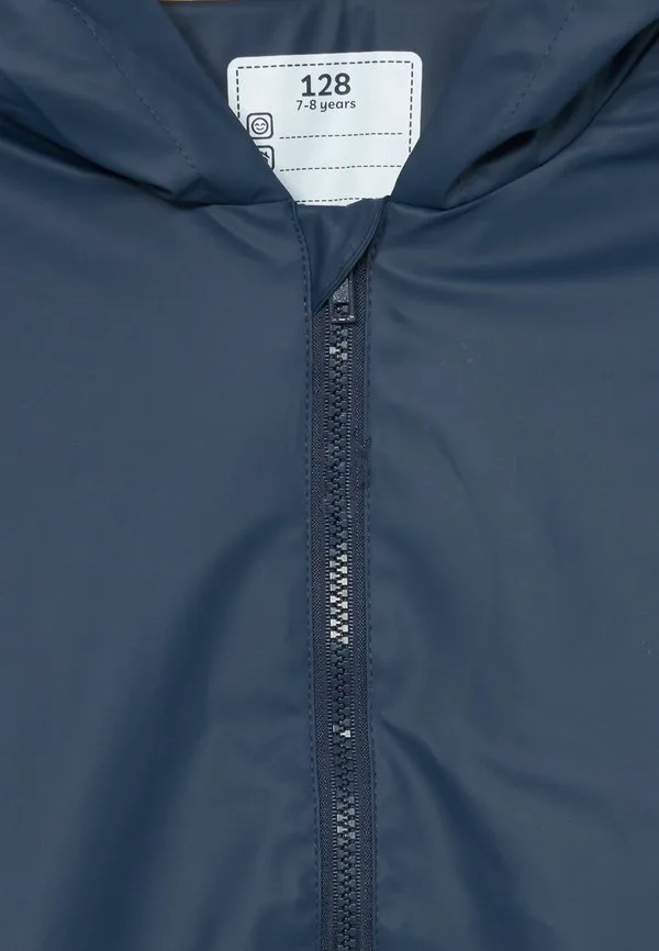 Куртка regenjacke из футера Playshoes, Marine/Braun — фото 3