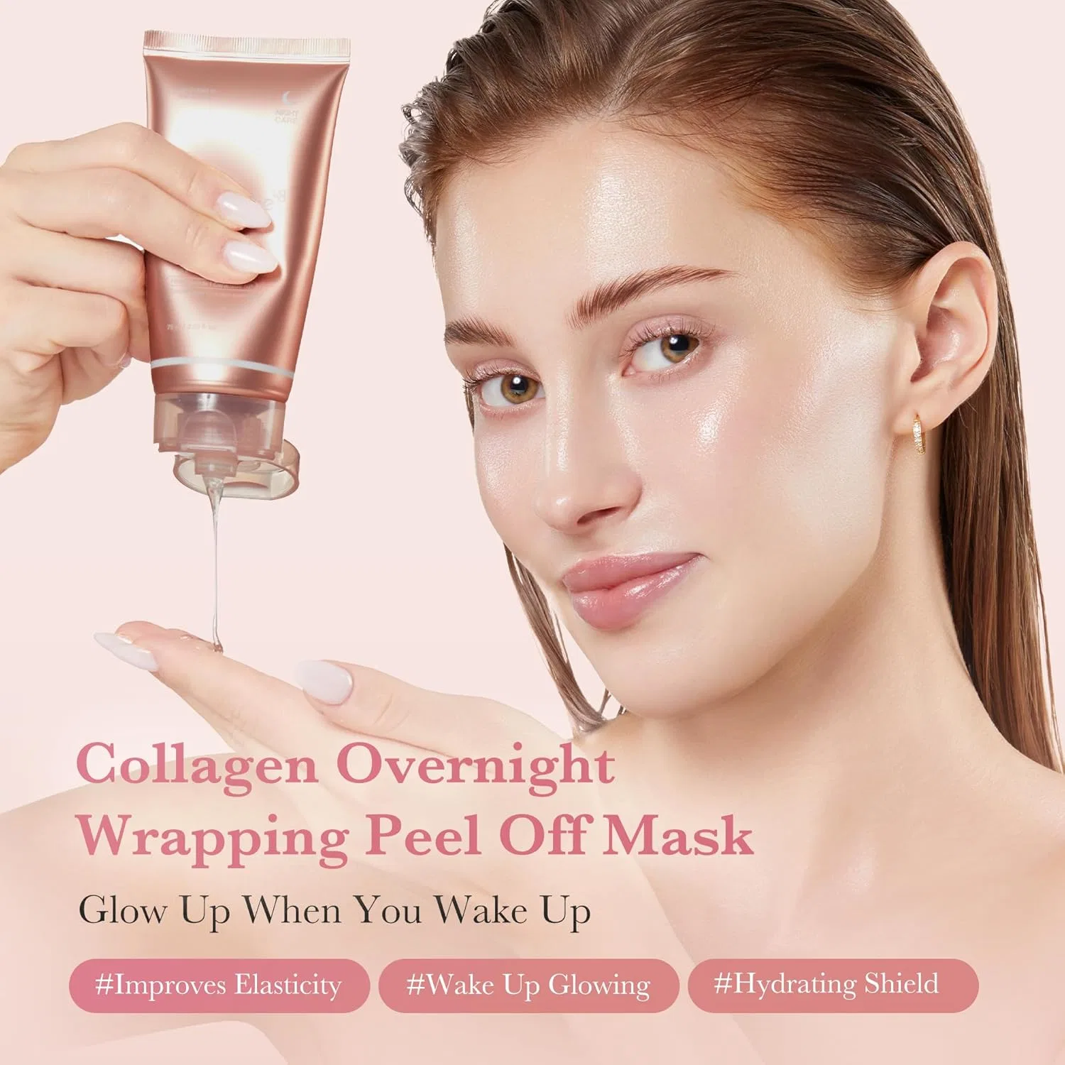 Маска для лица Medicube — Ночной - с коллагеном «Collagen Night Wrapping Cream» от, 75 мл — фото 3