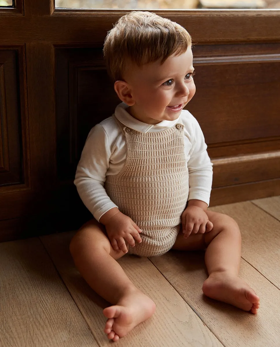 

Боди с воротником-поло Sfera, белый