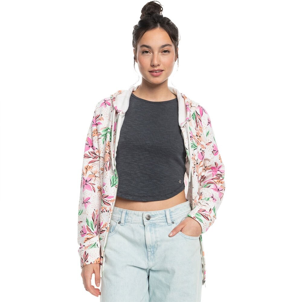 

Толстовка Roxy Dive Deep Hoodi Full Zip, розовый