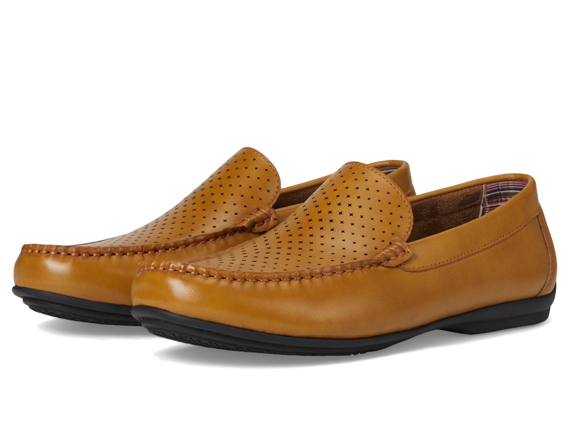 

Лоферы Stacy Adams Conroy Moc Toe Driver, желто-коричневый