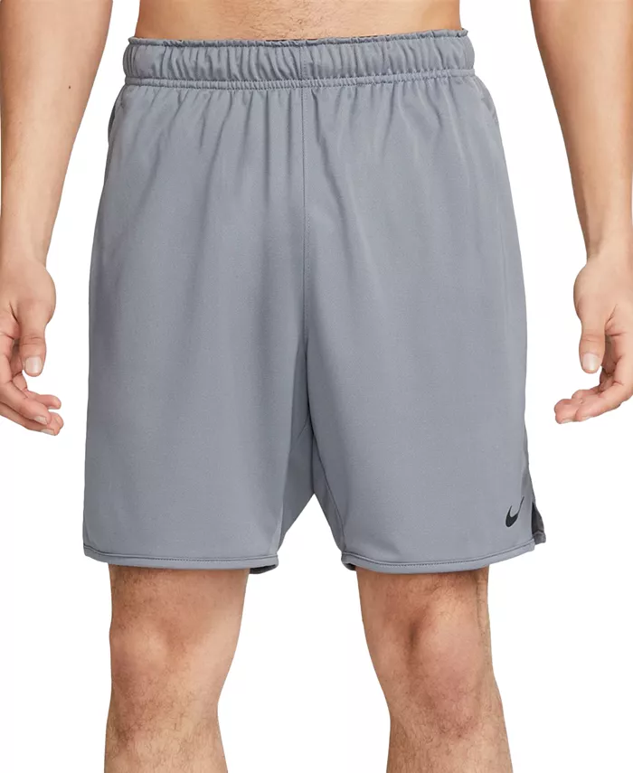 

Шорты мужские Totality Dri-FIT с завязками, универсальные, 7" Nike, серый