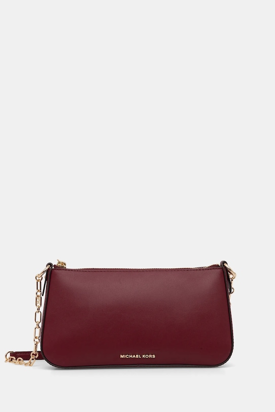 

Кожаная сумка Michael Michael Kors, бордовый