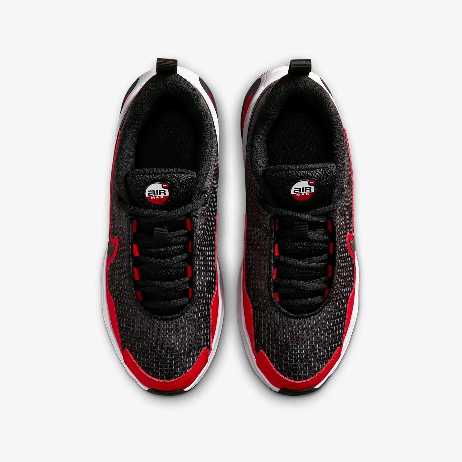 Кроссовки Nike Unisex Air Max Nova для детей - мальчиков, девочек, малышей и грудничков, антрацит/черный/красный — фото 4