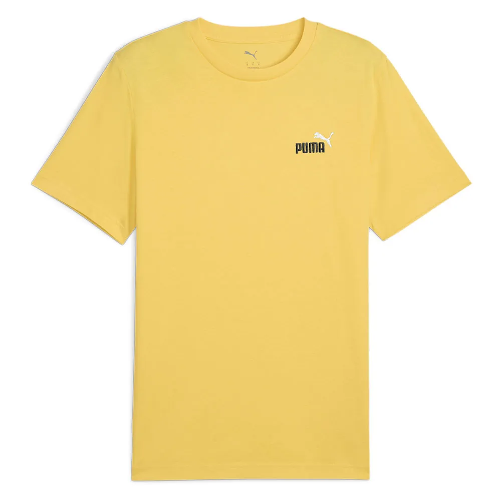 

Футболка с коротким рукавом Puma Ess 2 Color Small Nº1 Logo, желтый