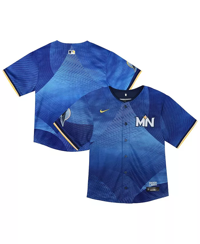 Футболка Minnesota Twins City Connect Team Limited для малышей Navy Nike