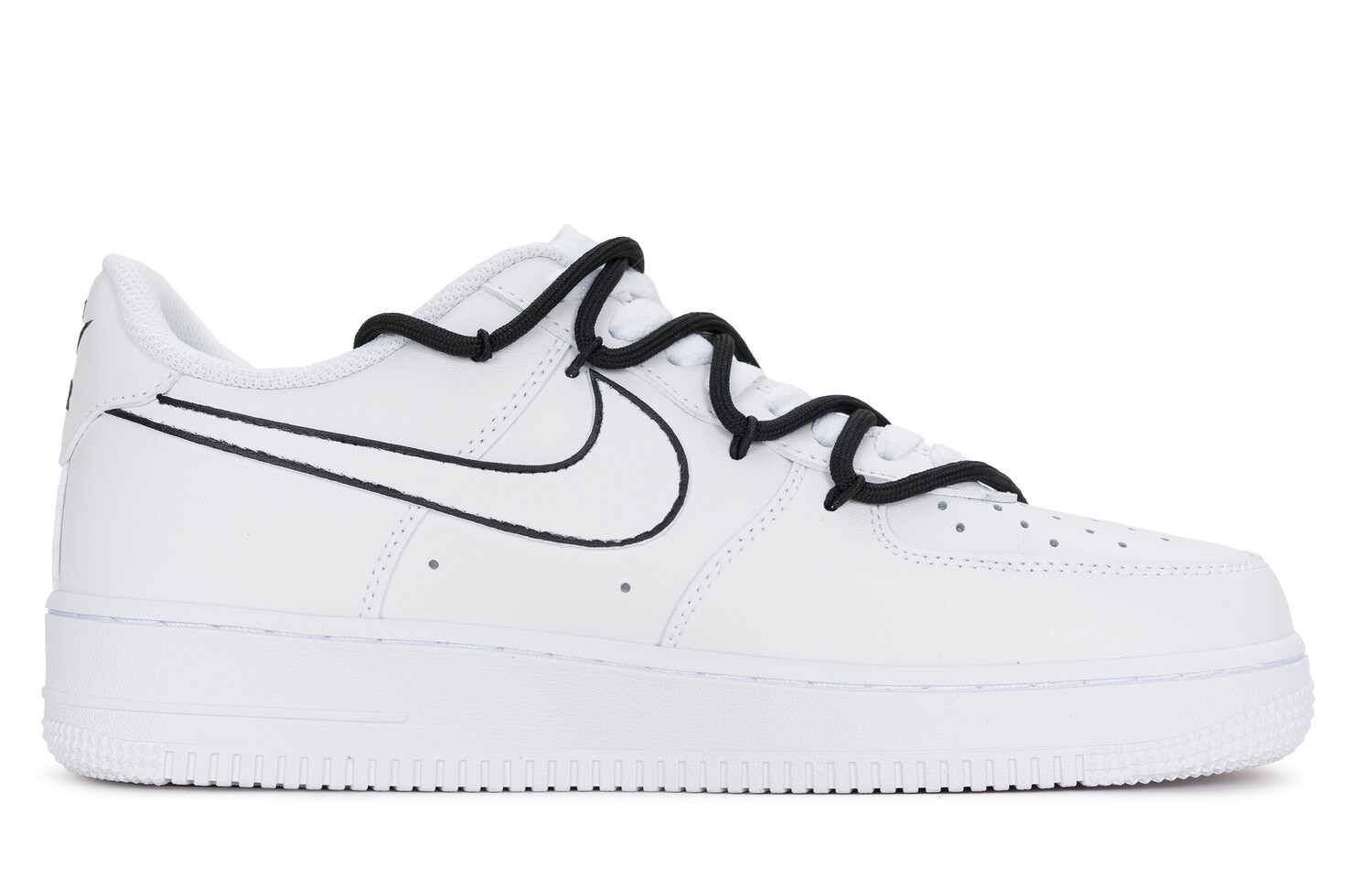 

Кроссовки Nike Air Force 1 Skateboarding Shoes Unisex Low-top White/Black/Red, белый
