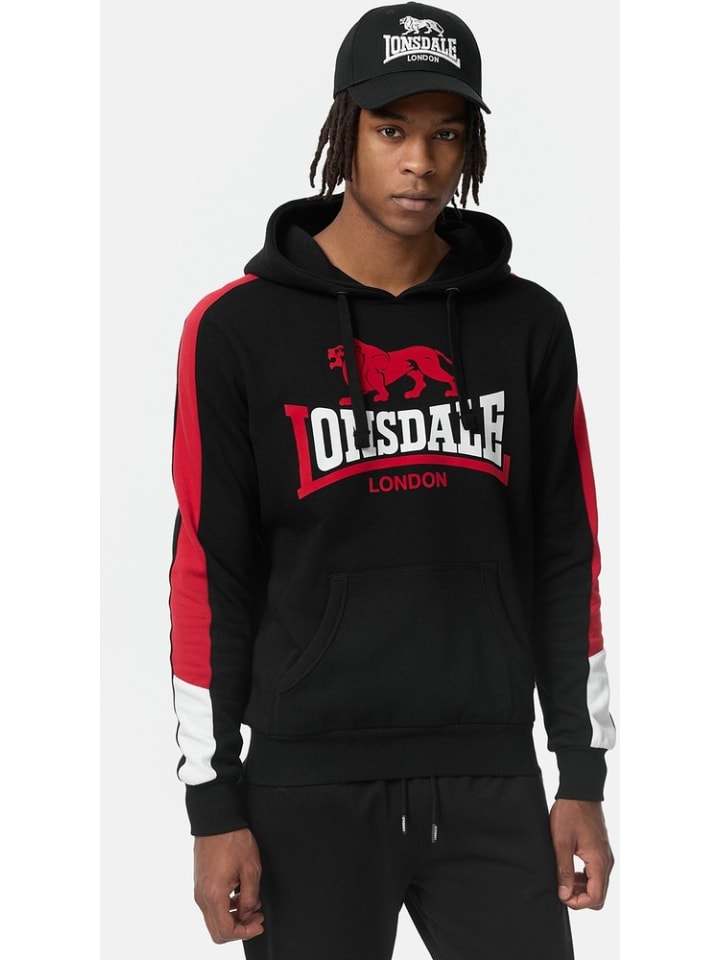 

Толстовка Lonsdale Hoodie, черный